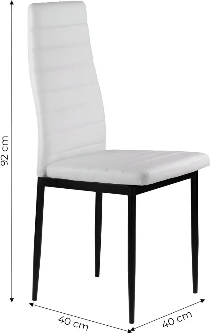 Set scaune Modern Home KE01 (White)