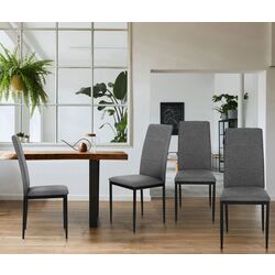 Set scaune Modern Home KJC007 (Grey)