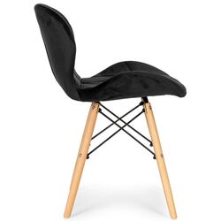 Set scaune Modern Home KJC208 (Black) Thumb