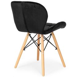 Set scaune Modern Home KJC208 (Black) Thumb