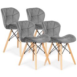 Set scaune Modern Home KJC208 (Grey) Thumb