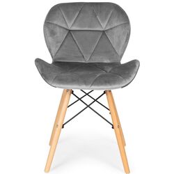 Set scaune Modern Home KJC208 (Grey) Thumb