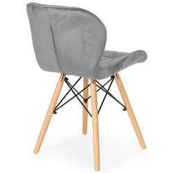 Set scaune Modern Home KJC208 (Grey) Thumb