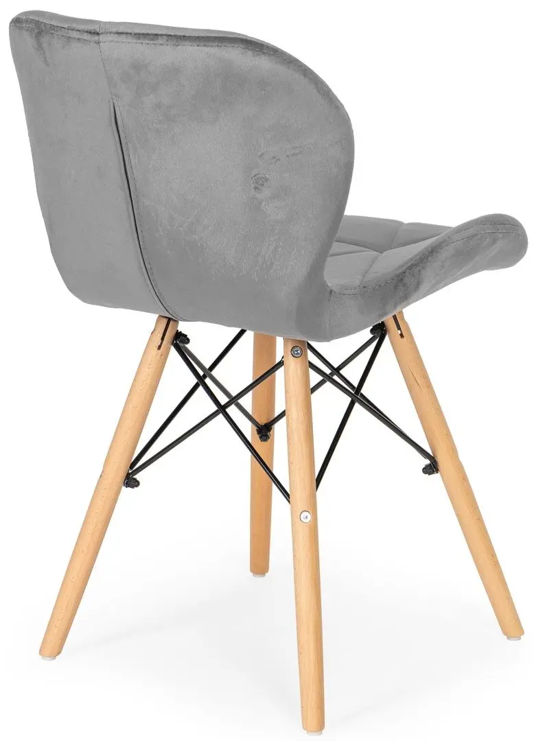 Set scaune Modern Home KJC208 (Grey)