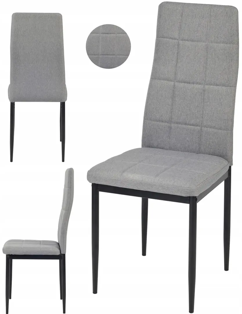 Set scaune Modern Home KW01 (Grey)