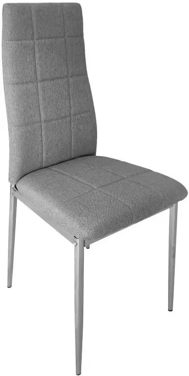 Set scaune Modern Home KW01 (Grey/Chrome)