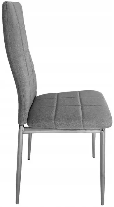 Set scaune Modern Home KW01 (Grey/Chrome)