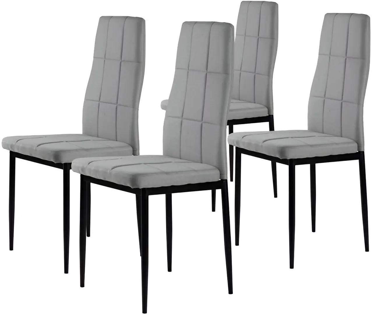 Set scaune Modern Home KW01 (Grey)