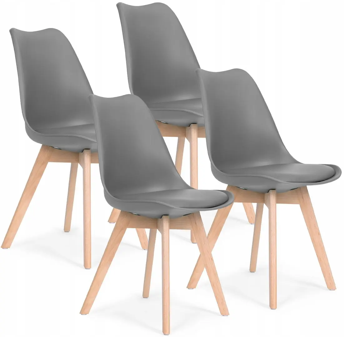 Set scaune Modern Home PC-003 (Dark Grey) - 2