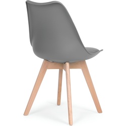 Set scaune Modern Home PC-003 (Dark Grey) Thumb