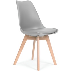 Set scaune Modern Home PC-003 (Light Grey) Thumb