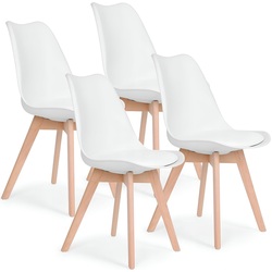 Set scaune Modern Home PC-003 (White) Thumb