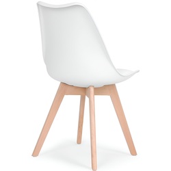 Set scaune Modern Home PC-003 (White) Thumb