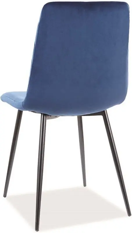 Set scaune Signal Irys Velvet 6pcs (Black/Navy)