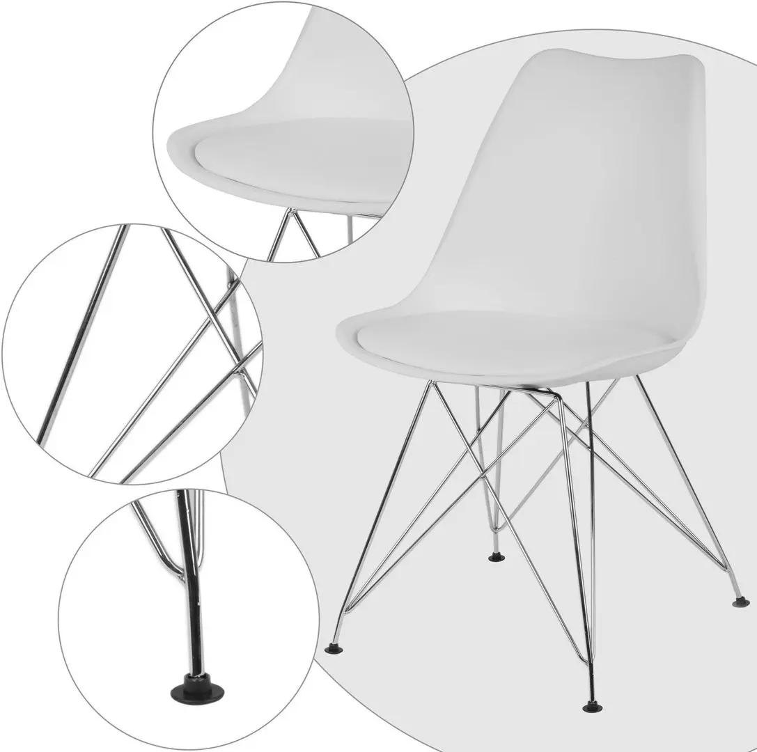 Set scaune Sofotel Kapra 270101-4 (White) - 4