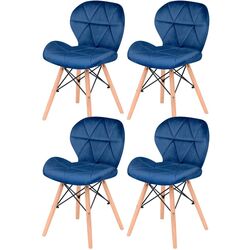 Set scaune Sofotel Sigma 270213-4 (Dark Blue)