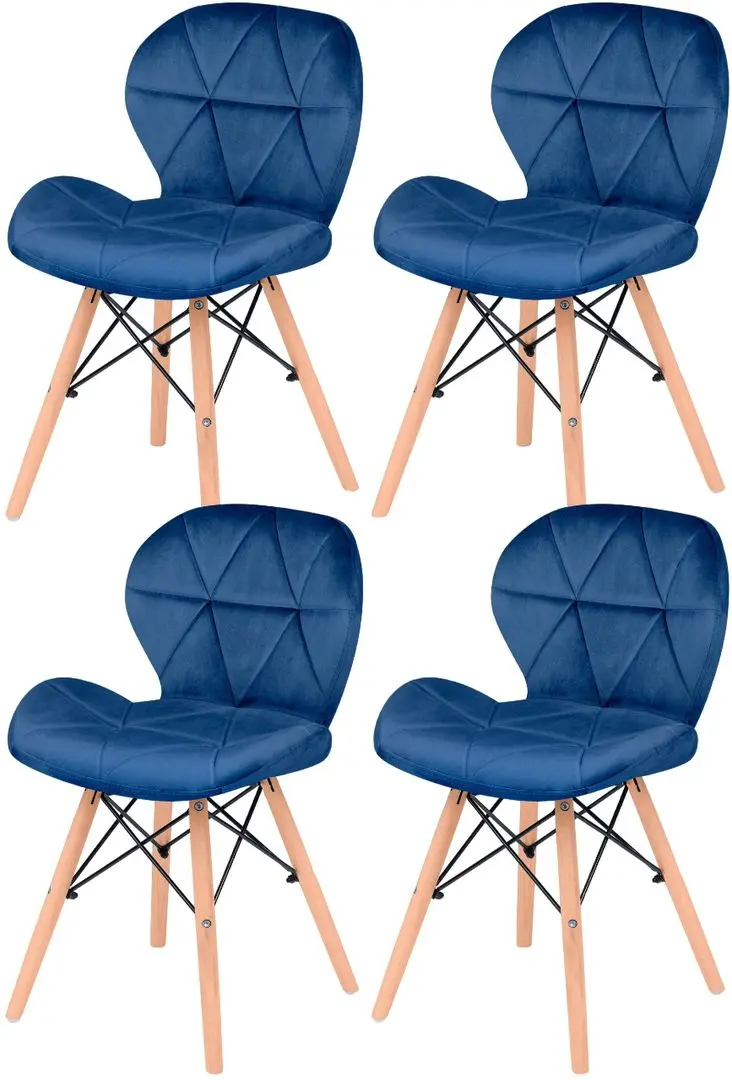 Set scaune Sofotel Sigma 270213-4 (Dark Blue)
