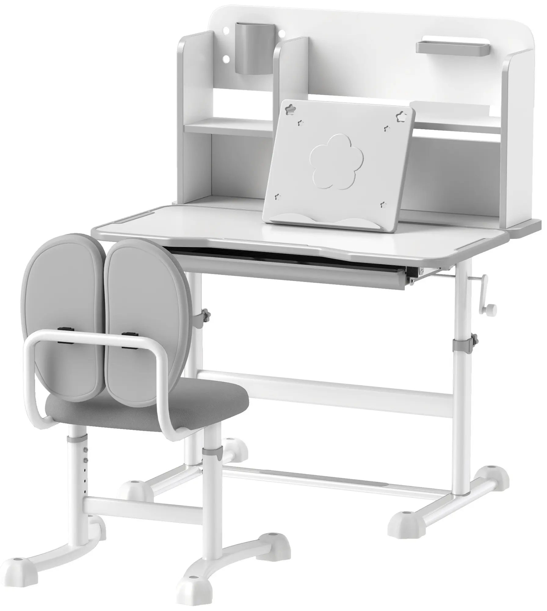 Set banca si scaun Aiyaplay 312-124V80GY (Grey) - 2