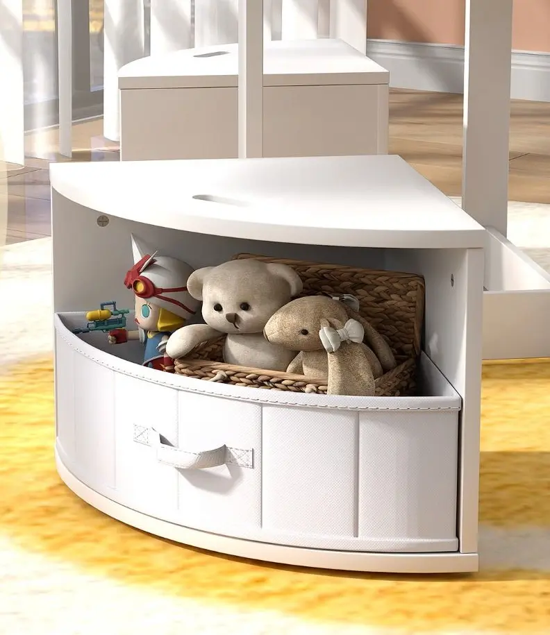 Set masa + 4 scaune Costway HY10311NA (Natural/White)