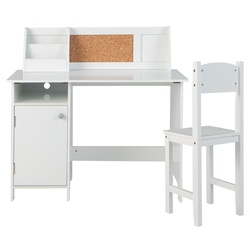 Set masa + scaun Costway HY10278WH (White) Thumb