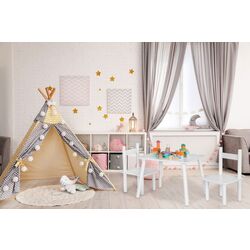 Set masa + 2 scaune Ecotoys ESC-W-0288A (White) Thumb