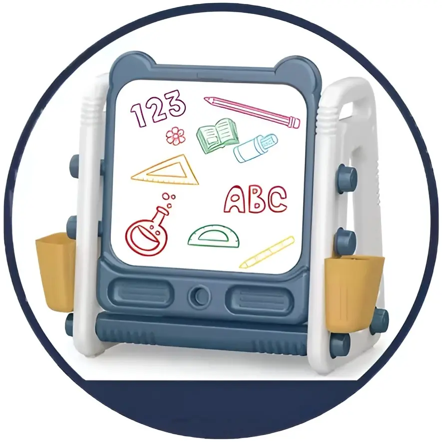 Set masa cu proiector+scaun Essa Toys 3in1 Talented Painter (Grey)