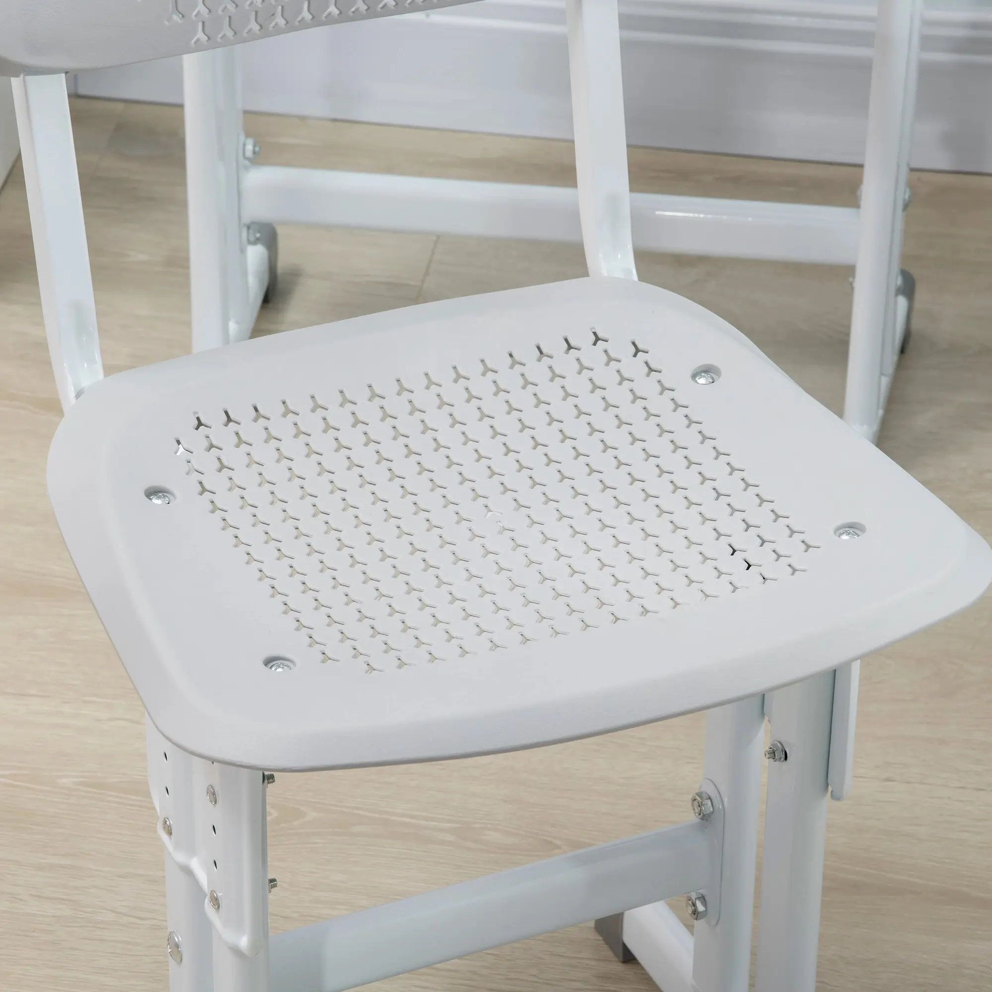Set banca si scaun Homcom 312-061V00GY (Grey) - 4