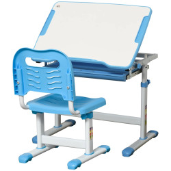 Set banca si scaun Homcom 312-064 (Blue) Thumb
