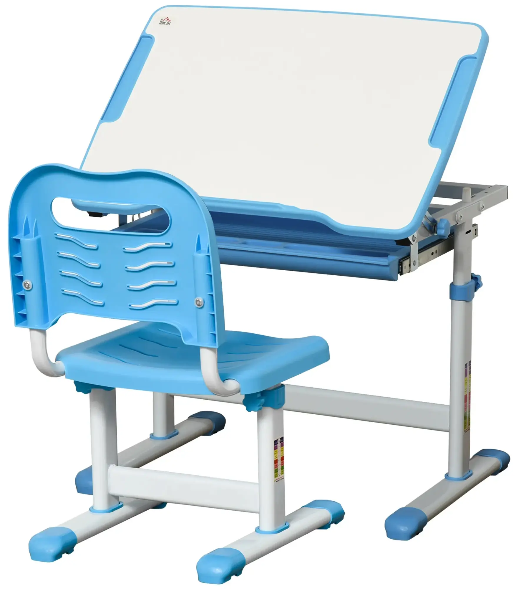 Set banca si scaun Homcom 312-064 (Blue) - 2