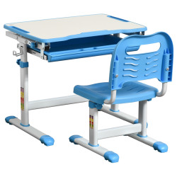 Set banca si scaun Homcom 312-064 (Blue) Thumb