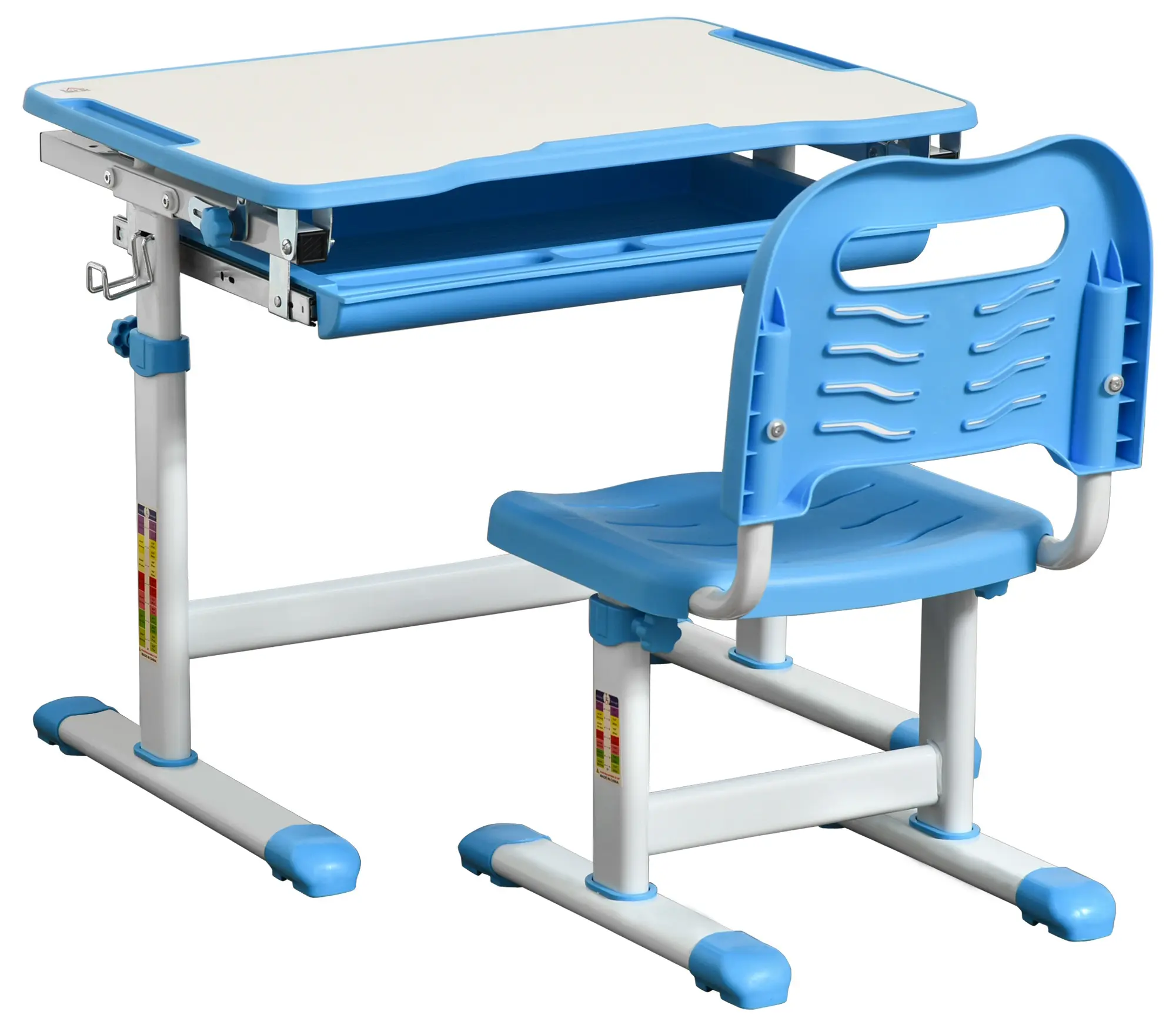 Set banca si scaun Homcom 312-064 (Blue) - 3