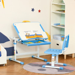 Set banca si scaun Homcom 312-064 (Blue)