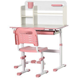 Set banca si scaun Homcom 312-087V00PK (Pink) Thumb