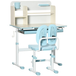 Set banca si scaun Homcom 312-088V00BU (Blue) Thumb