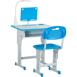 Set banca + scaun Homcom 312-061BU (Blue) Thumb