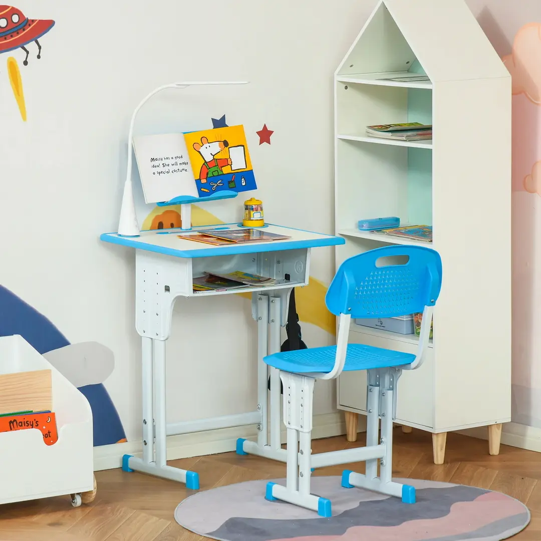 Set banca + scaun Homcom 312-061BU (Blue)