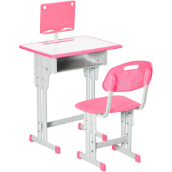 Set banca + scaun Homcom 312-061V00PK (Pink) Thumb