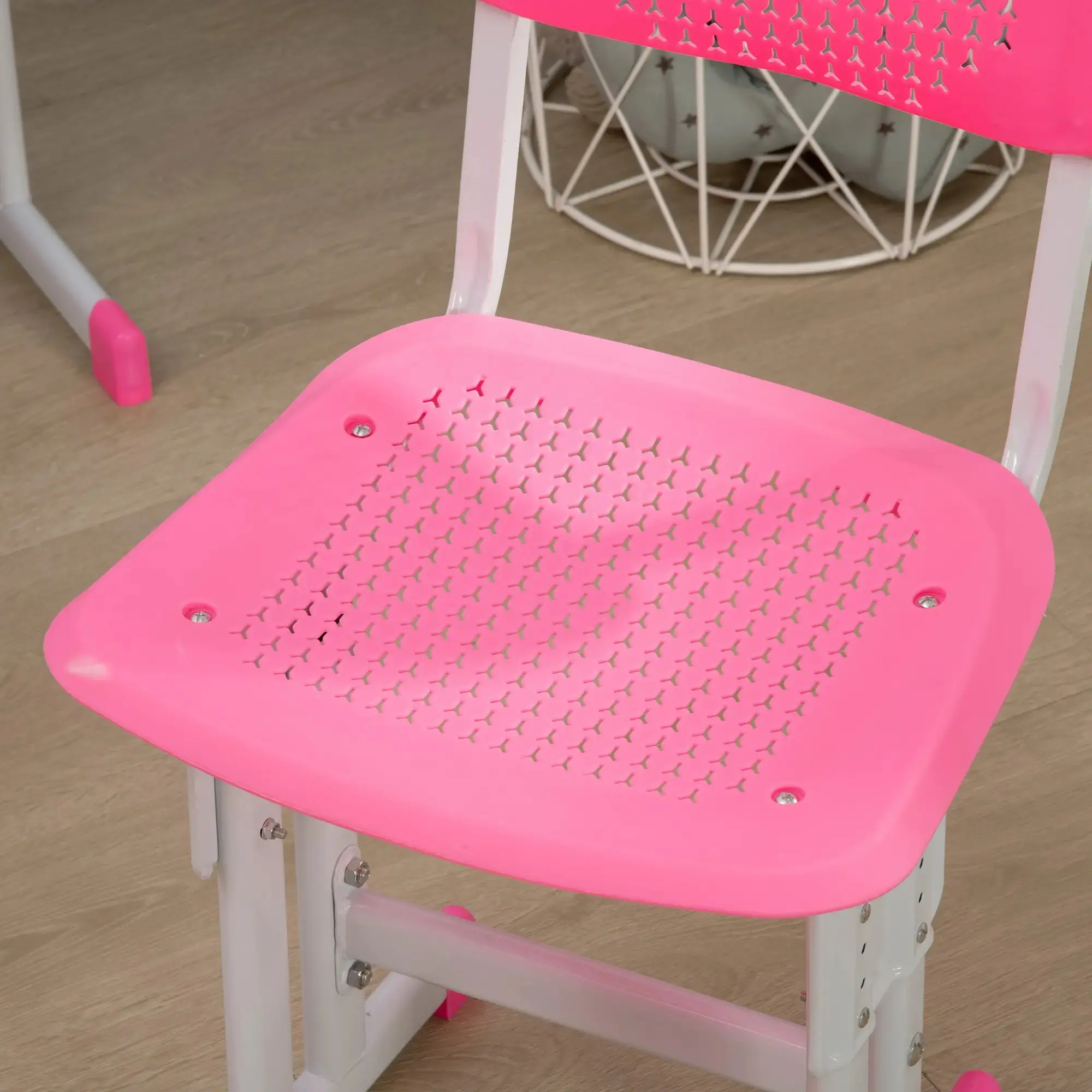 Set banca + scaun Homcom 312-061V00PK (Pink) - 4
