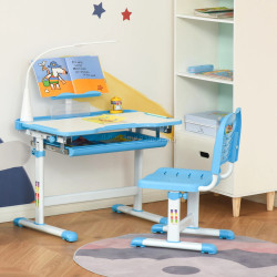 Set banca + scaun Homcom 312-062BU (Blue)