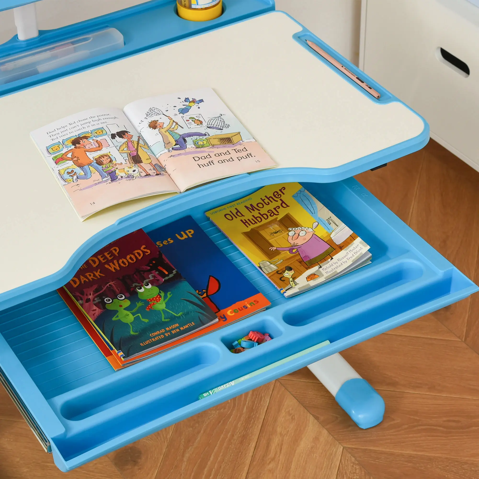 Set banca + scaun Homcom 312-062BU (Blue) - 4