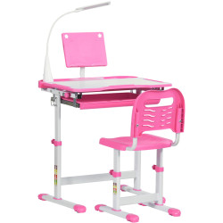 Set banca + scaun Homcom 312-062PK (Pink) Thumb