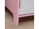 Набор стол + стул Homcom 312-089V00PK 90x45x85 cm (White/Pink)