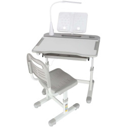 Set masa+scaun Ikonka KX2974 (Grey) Thumb