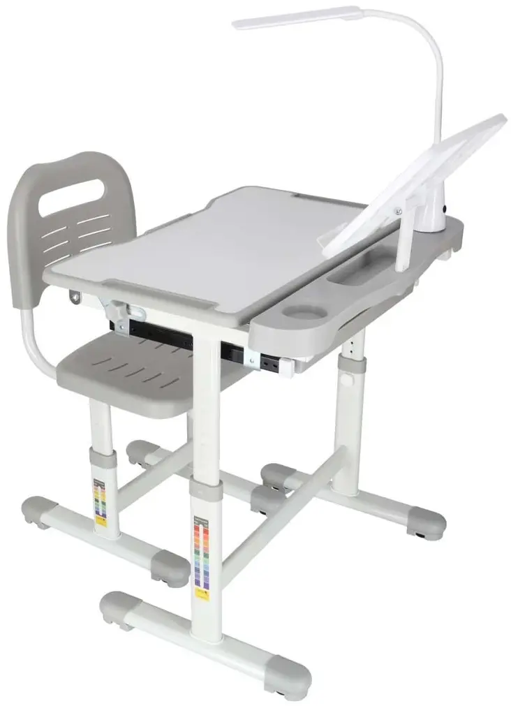 Set masa+scaun Ikonka KX2974 (Grey) - 3