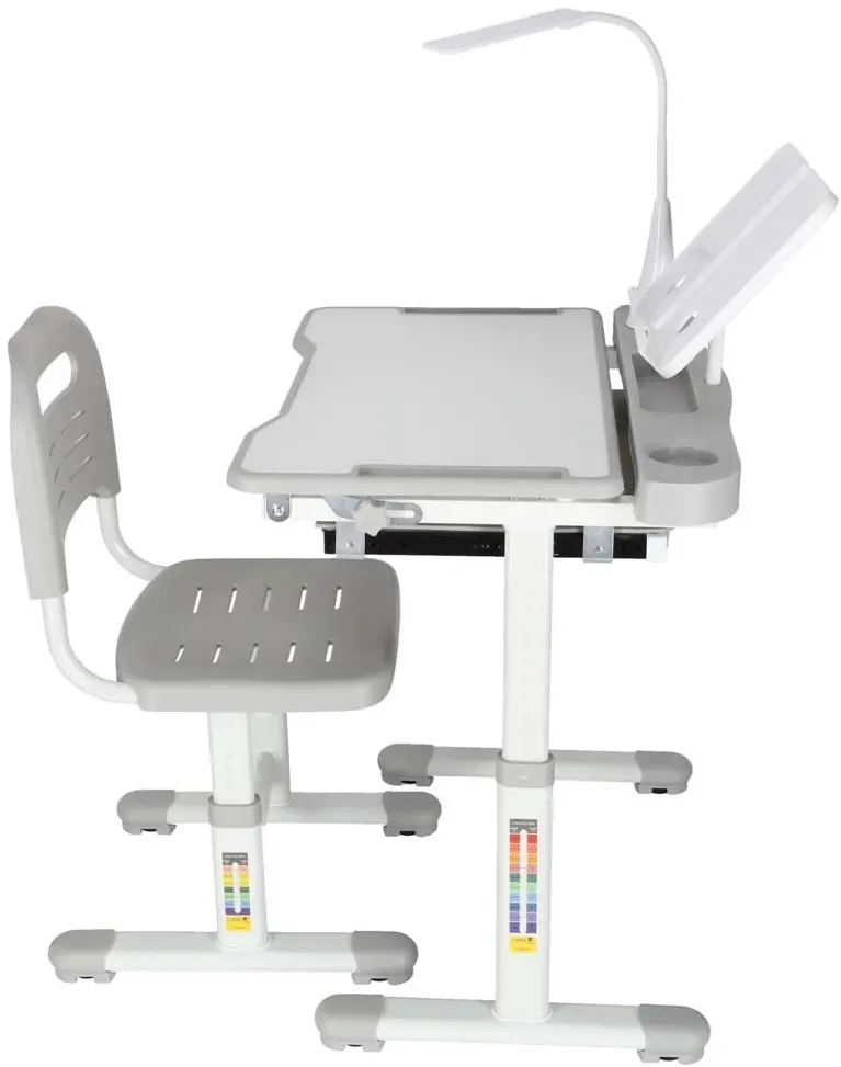 Set masa+scaun Ikonka KX2974 (Grey) - 4