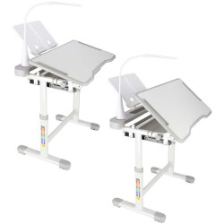 Set masa+scaun Ikonka KX2974 (Grey) Thumb