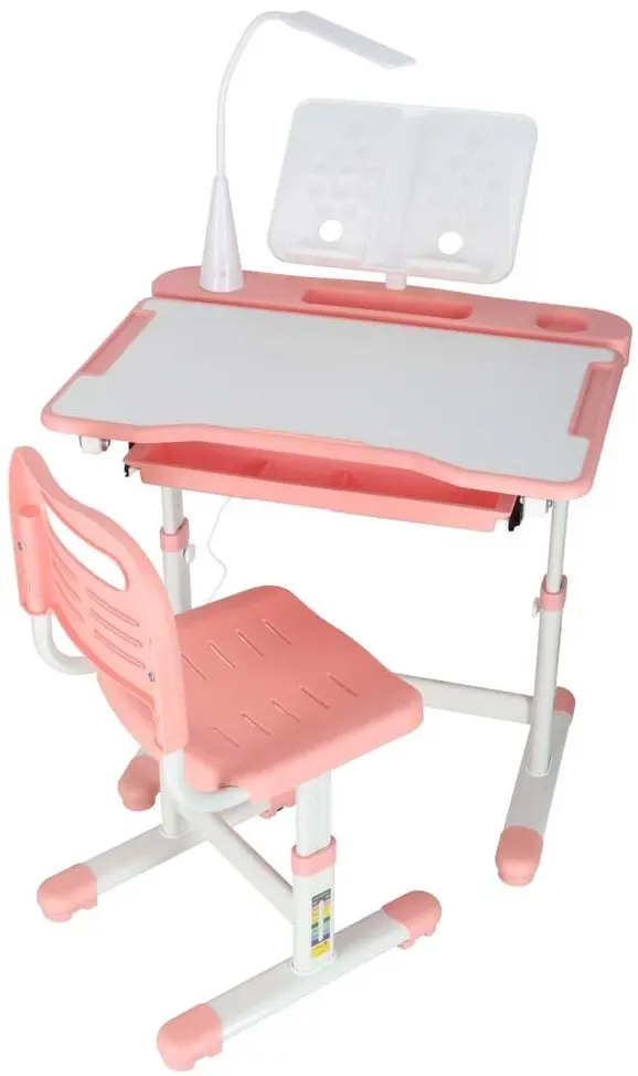 Set masa+scaun Ikonka KX2974_1 (Pink) - 2