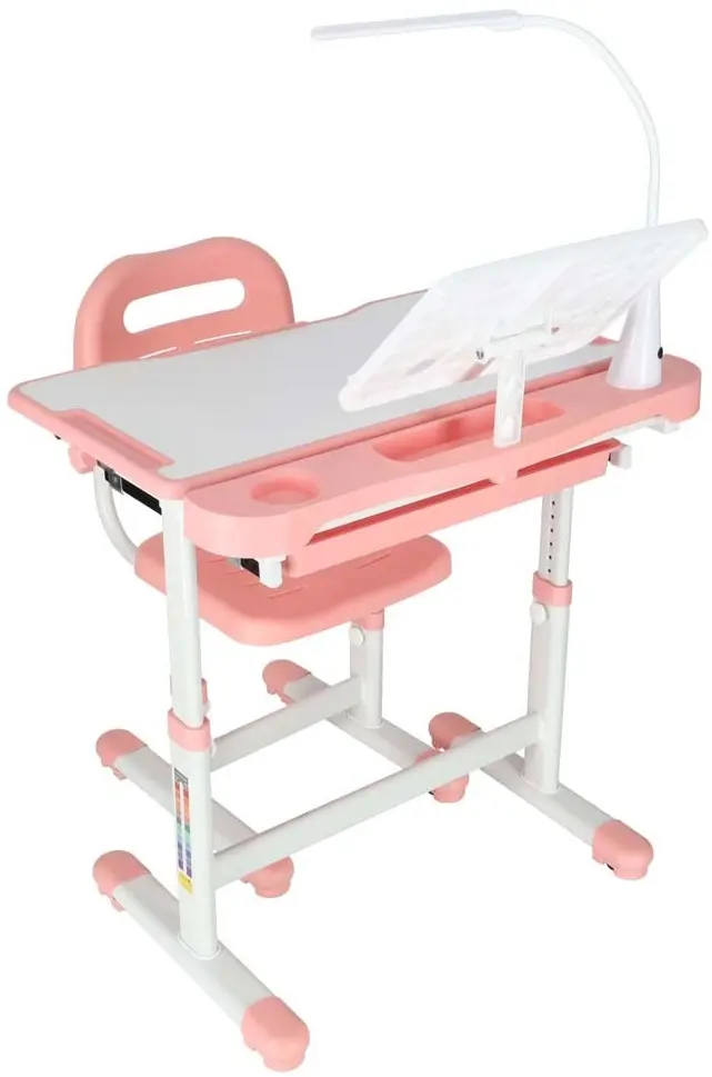 Set masa+scaun Ikonka KX2974_1 (Pink) - 3