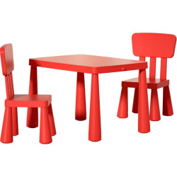 Set masa + 2 scaune SMDToys Mammut BS8836 (Red) Thumb