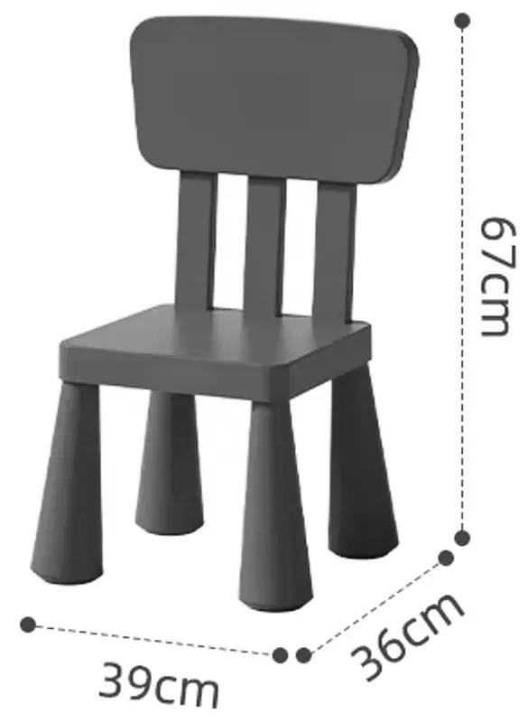 Set masa + 2 scaune SMDToys Mammut BS8836 (White)